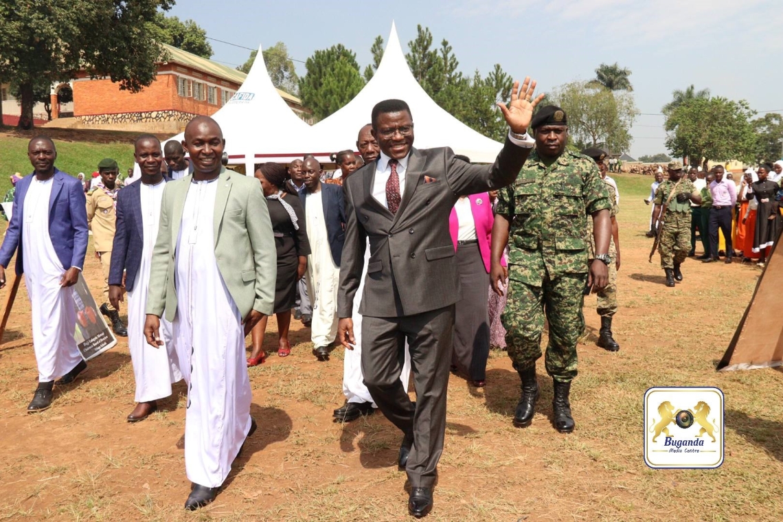 Katikkiro Mayiga urges parents to prioritise education during the 25th anniversary celebrations of Mbogo Mixed SS